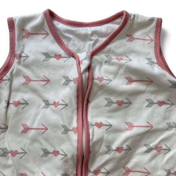 heart & arrow print sleepsack - toddler sleepwear - 18-24 months - 1.0 tog - Picture 3 of 4